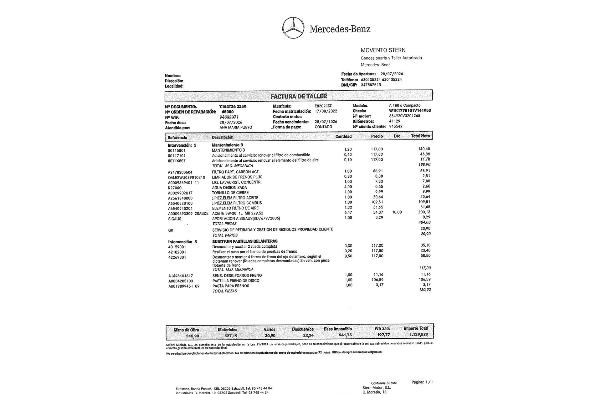 Mercedes-Benz Clase A 180 d Pack AMG - foto 24