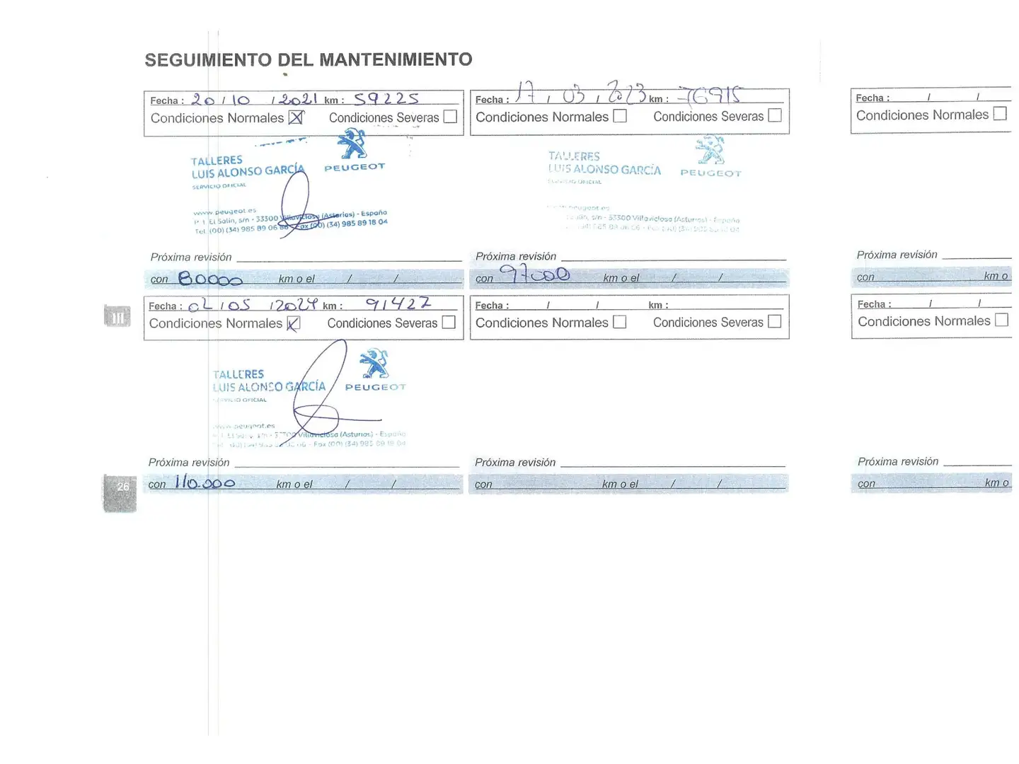 Mantenimiento