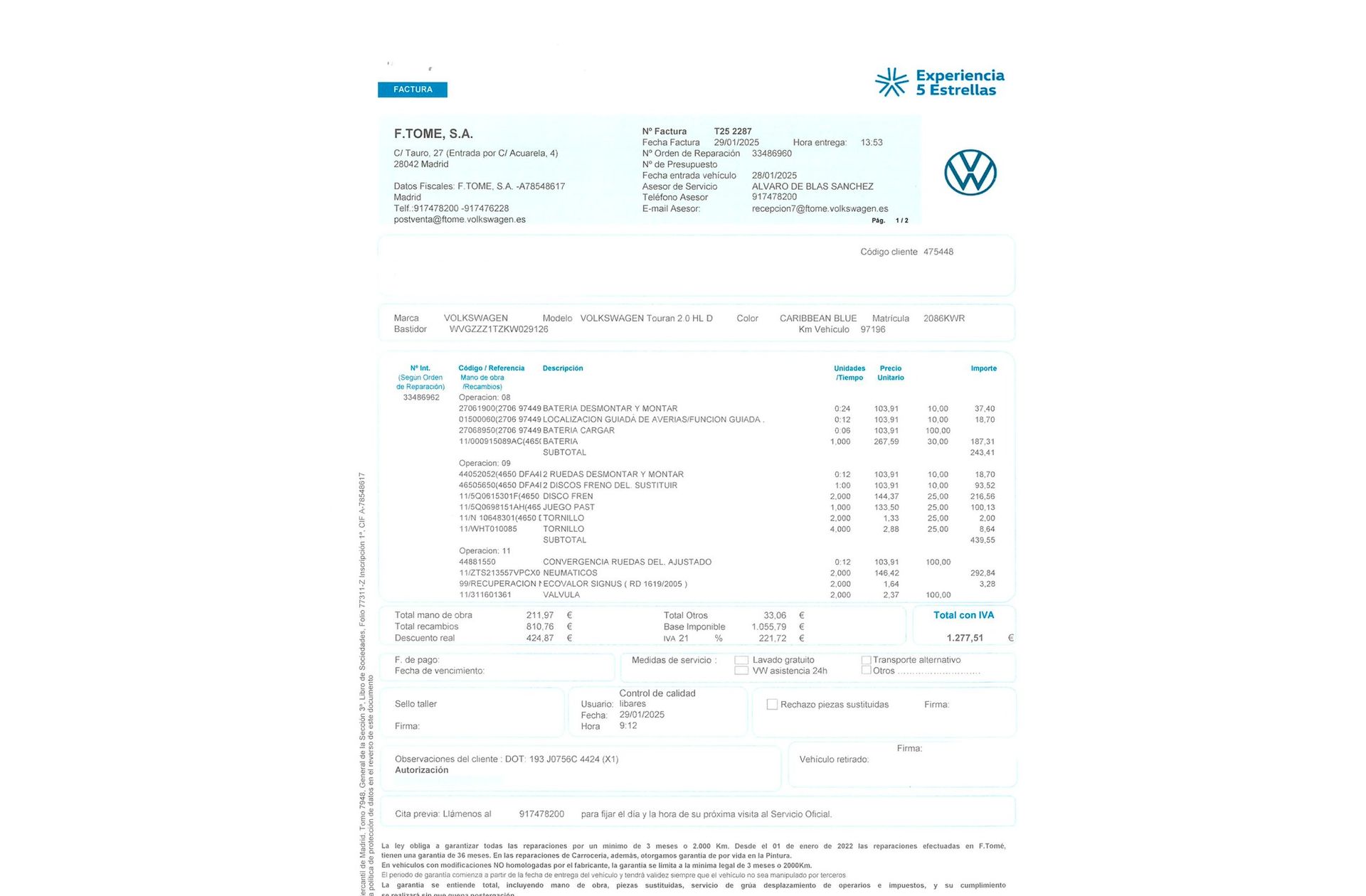 Volkswagen Touran Sport 2.0 TDI DSG R-Line - foto 27