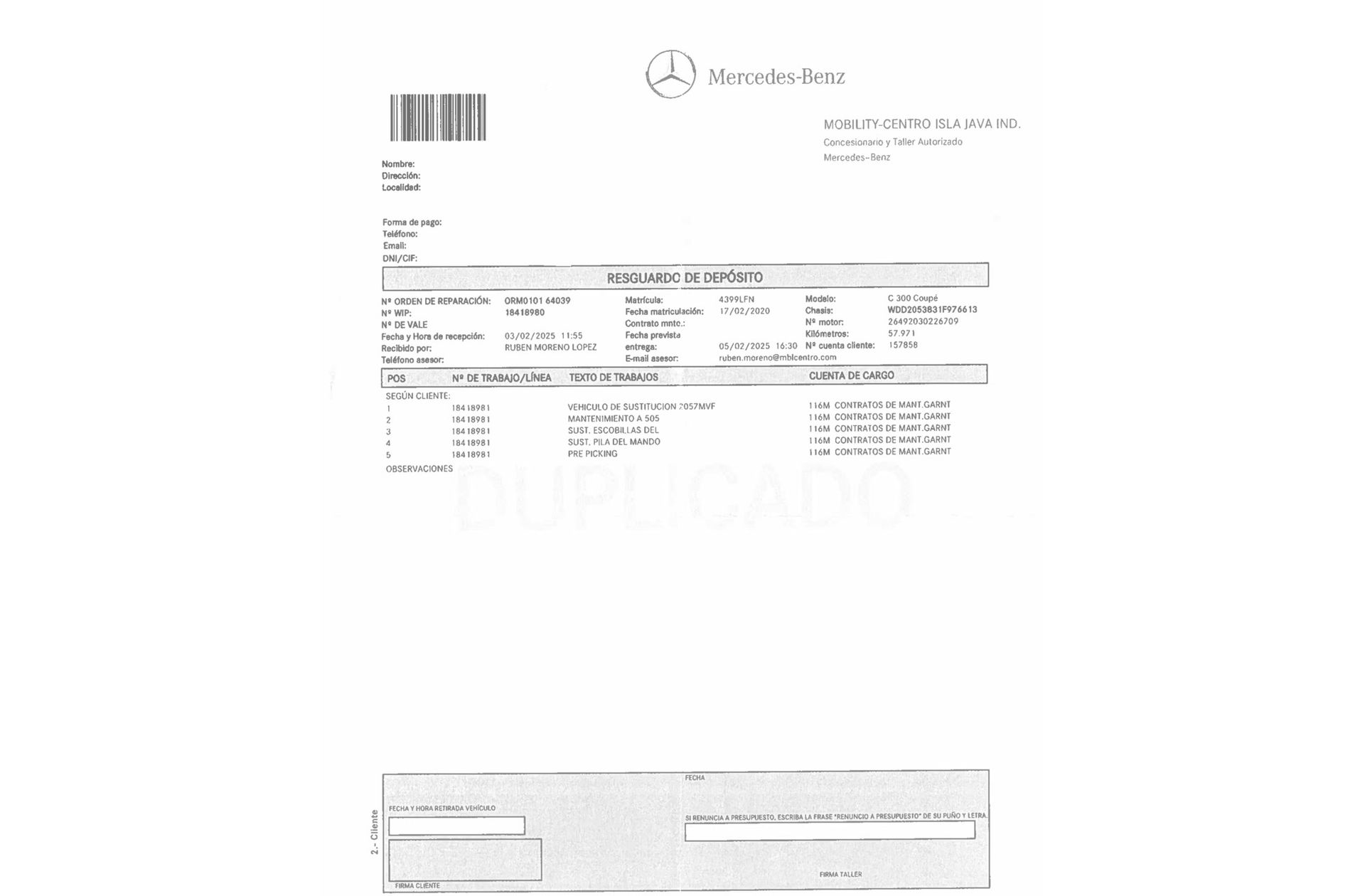 Mercedes-Benz Clase C Coupe 300 Pack AMG - foto 20