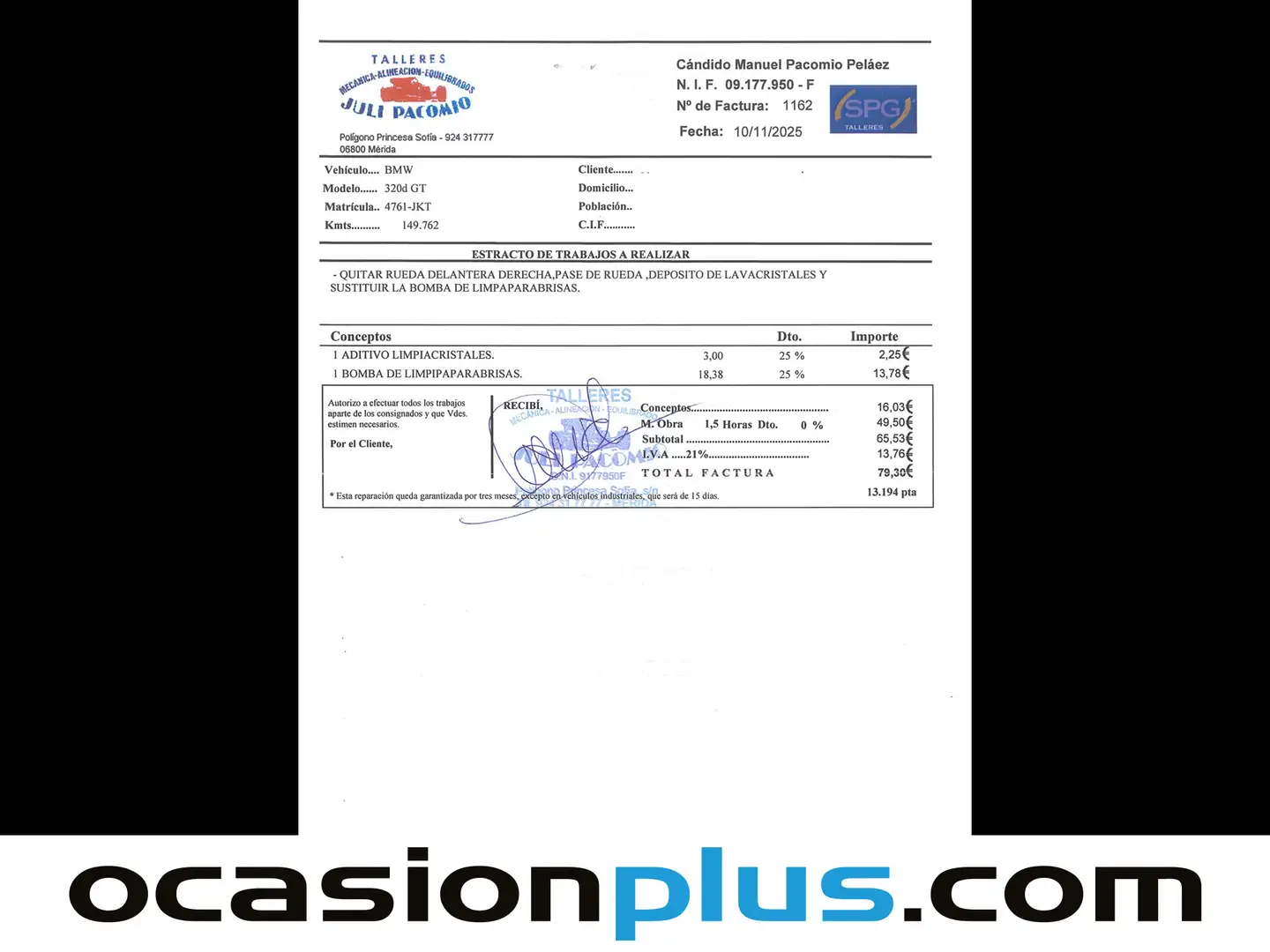 Foto BMW Serie 3 BMW Serie 3 320d Gran Turismo (190 CV)