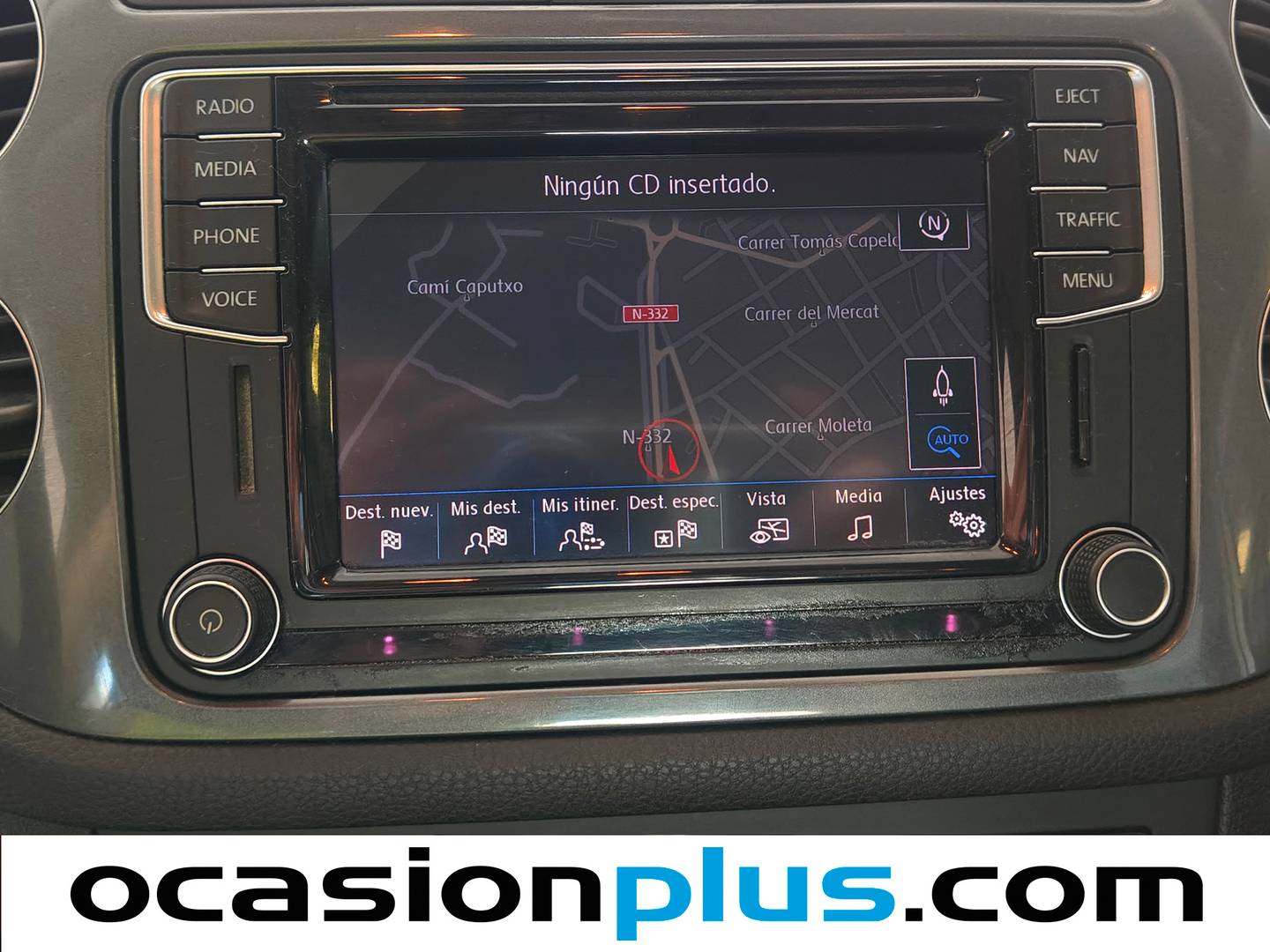 Equipamiento del Volkswagen Tiguan Volkswagen Tiguan T1 2.0 TDI BMT 4x2 (110 CV)