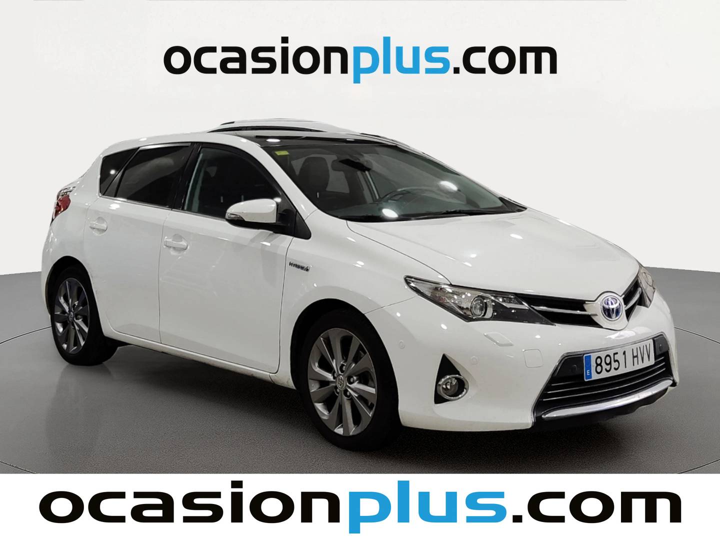 Foto delantera Toyota Auris Toyota Auris Hybrid Advance (136 CV) derecha