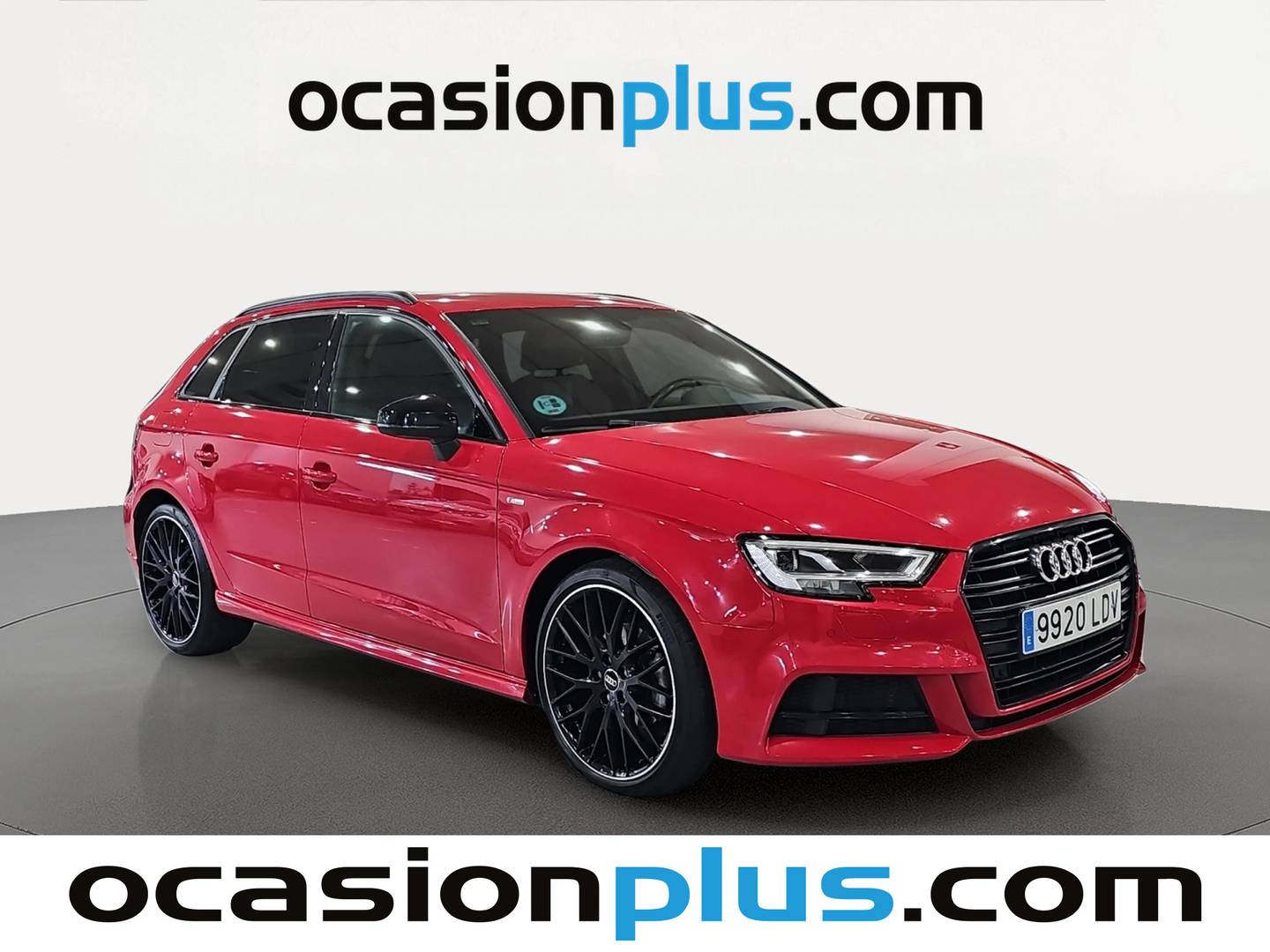 Foto delantera Audi A3 Audi A3 Sportback Black line 35 TDI (150 CV) PACK S-LINE derecha