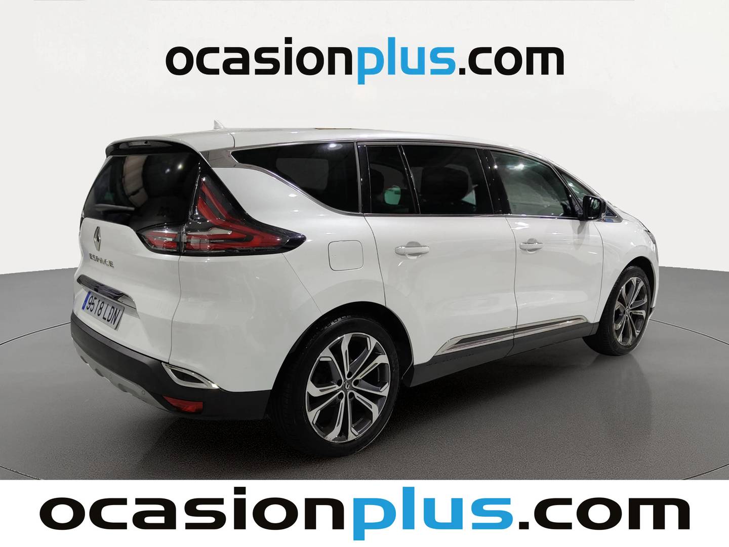 Foto trasera Renault Espace Renault Espace Initiale Paris Blue dCi (200 CV) EDC 7 Plazas derecha