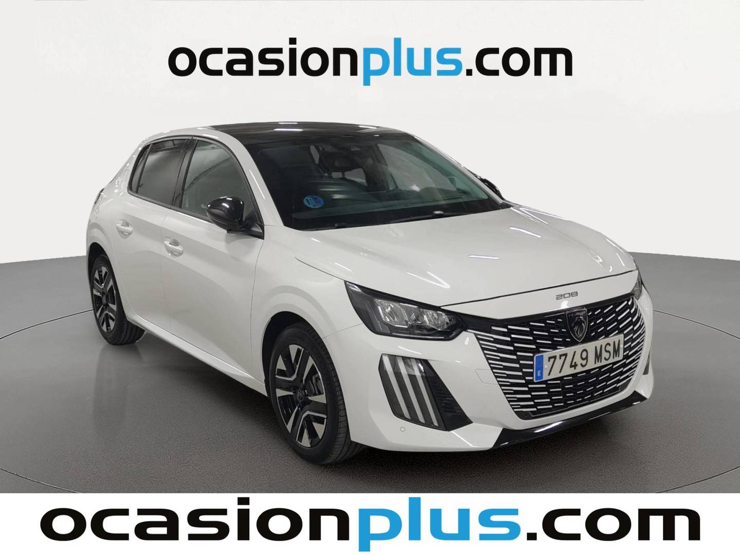 Foto delantera Peugeot 208 Peugeot 208 Allure Hybrid eDCS6 (100 CV) derecha