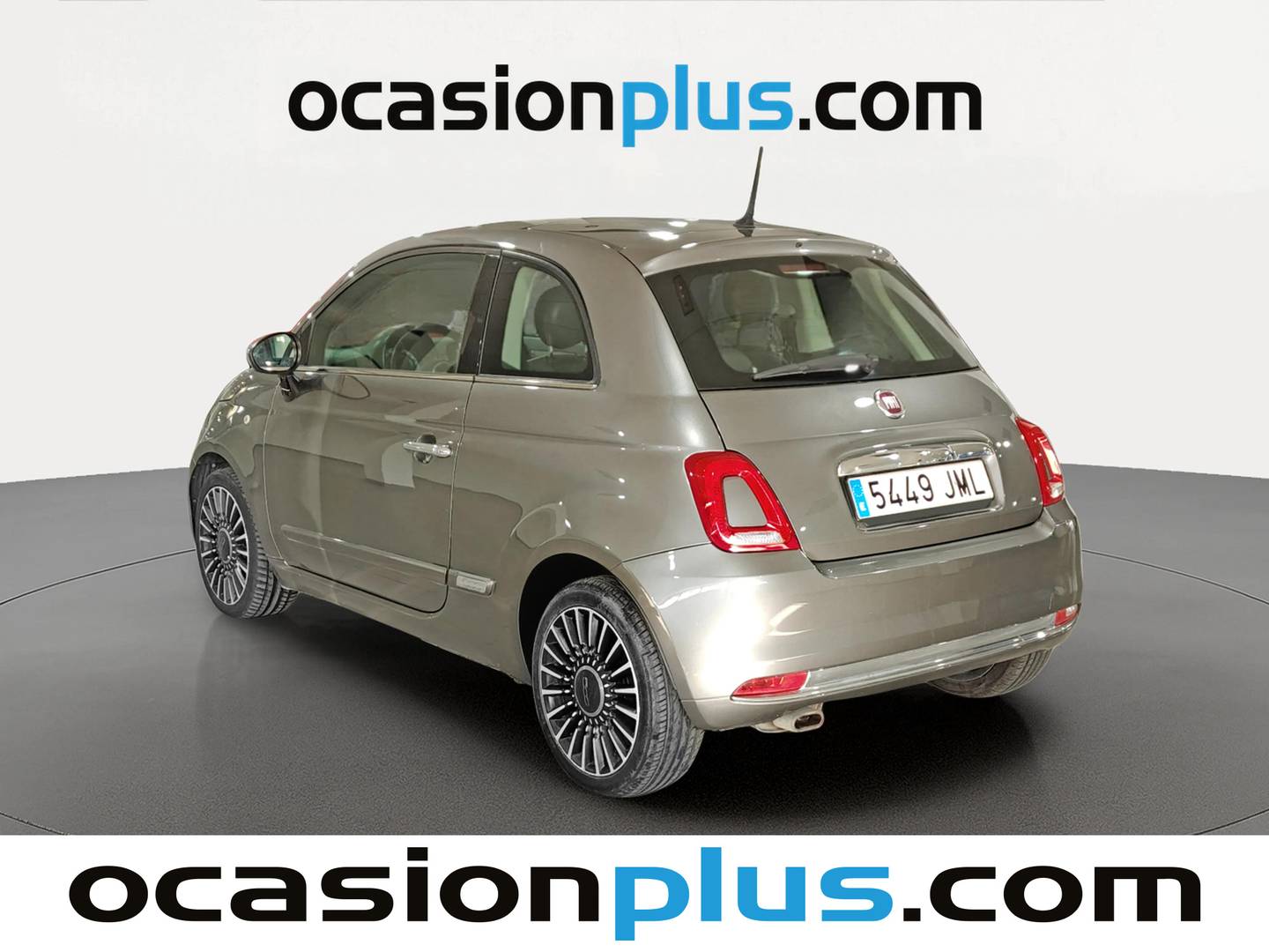 Foto trasera Fiat 500 Fiat 500 1.2 8v Lounge (69 CV) izquierda