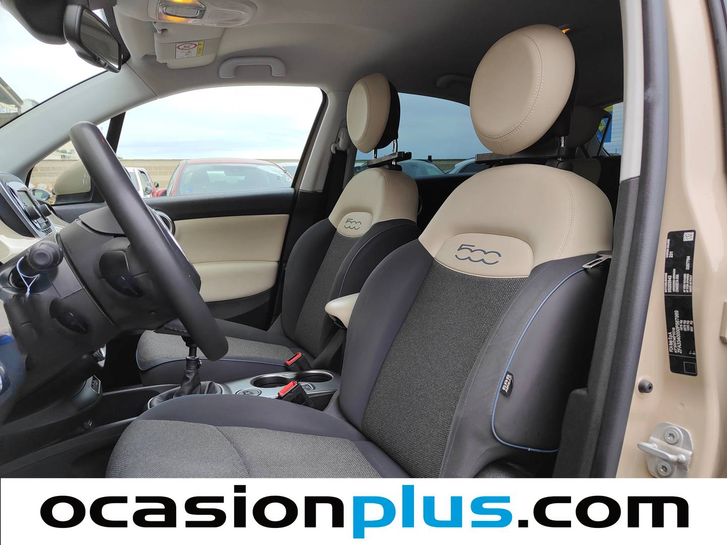 Foto asientos delanteros Fiat 500X Fiat 500X 1.6 E-Torq Pop Star 4x2 (110 CV)