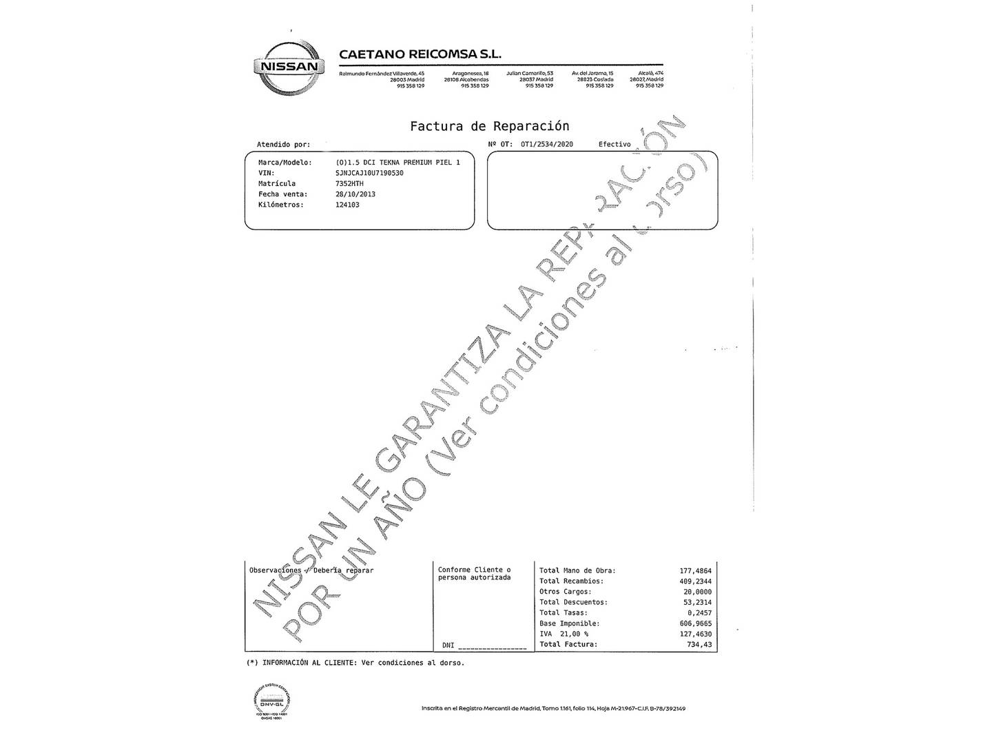 Foto Nissan QASHQAI+2 Nissan Qashqai+2 1.5 dCi Tekna Premium 4x2 7 Plazas (110 CV)