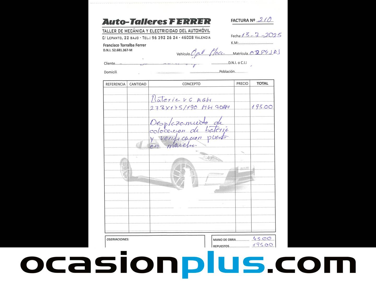 Foto del mantenimiento del Opel Mokka Opel Mokka 1.6 CDTi S&S Selective 4x2 (136 CV)