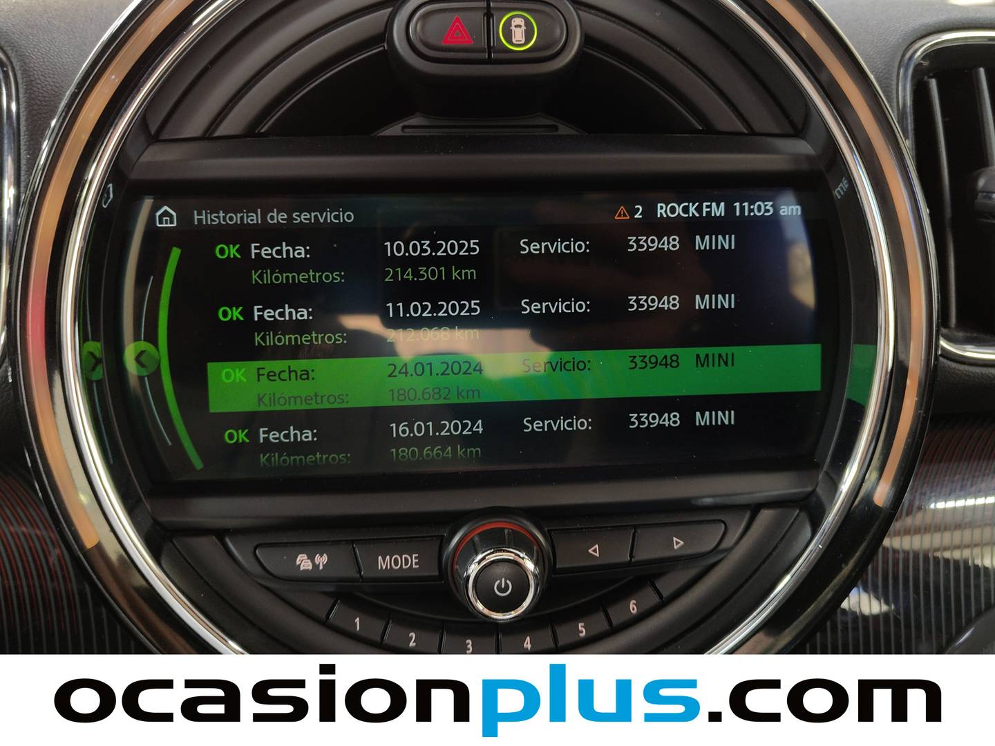 Foto del mantenimiento del Mini Countryman Mini MINI Countryman Cooper SD ALL4 (190 CV)