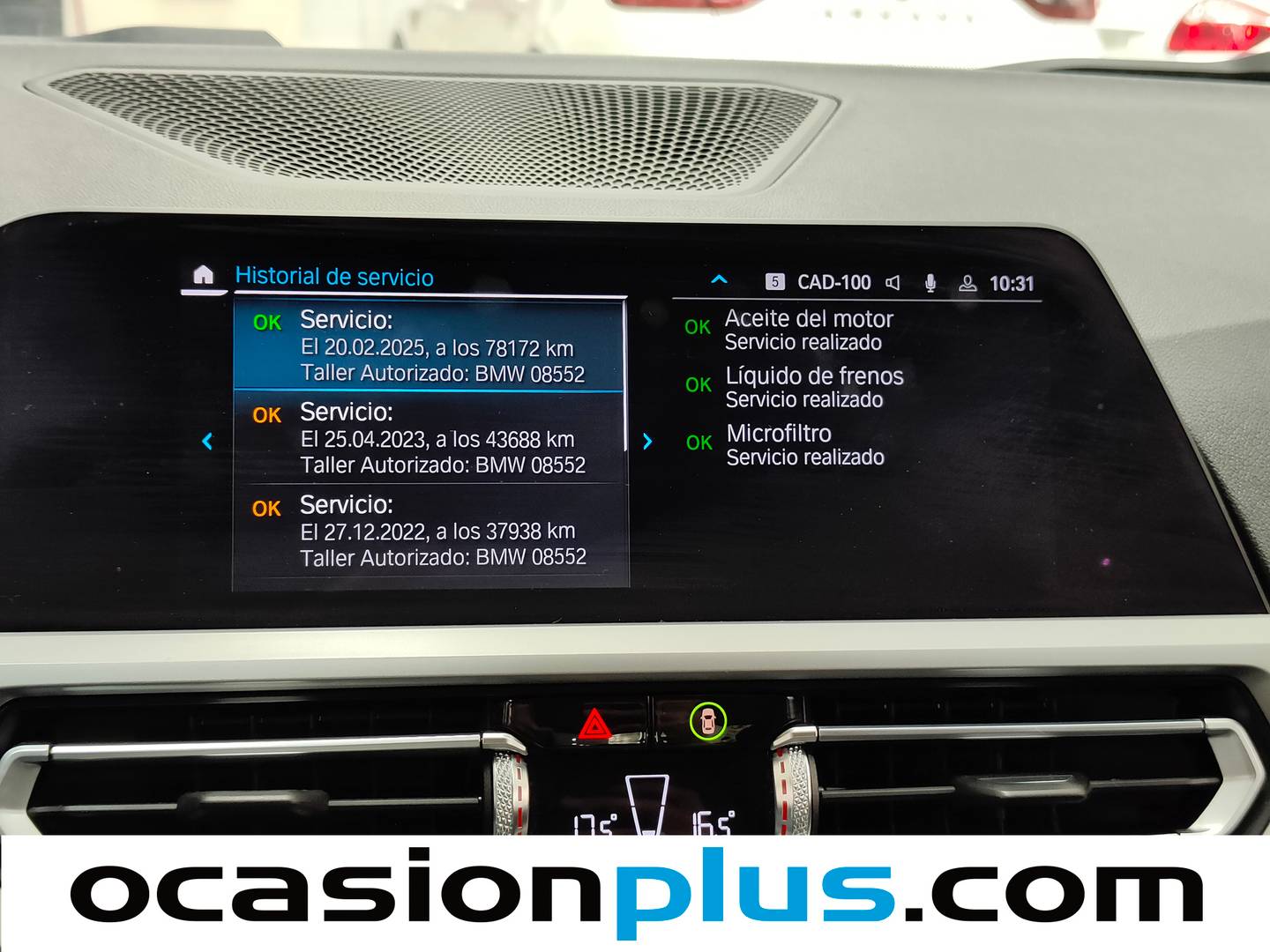 Foto del mantenimiento del BMW Serie 3 BMW Serie 3 330e (292 CV)