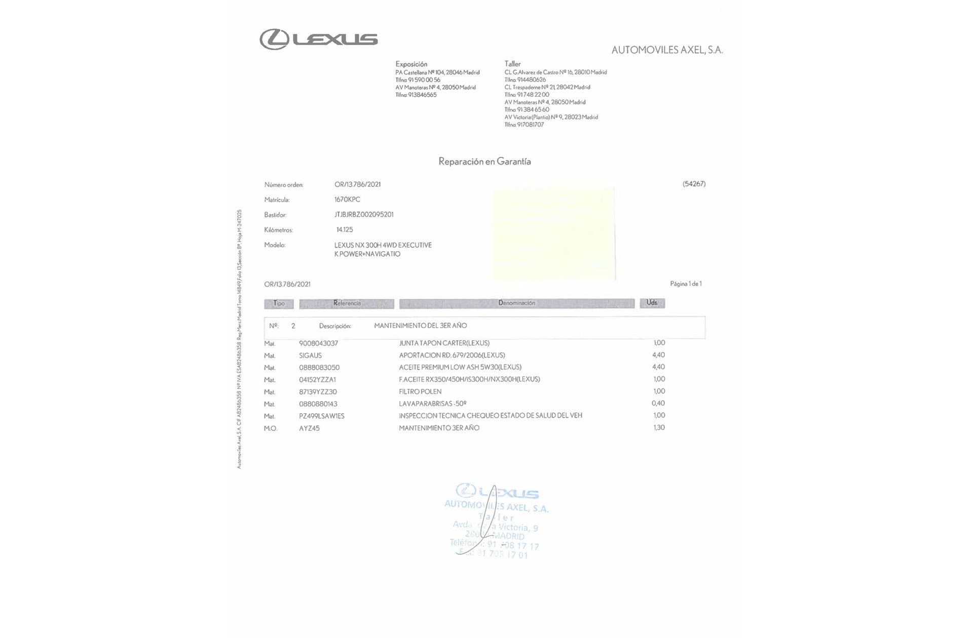 Lexus NX 300h Executive 4WD - foto 29