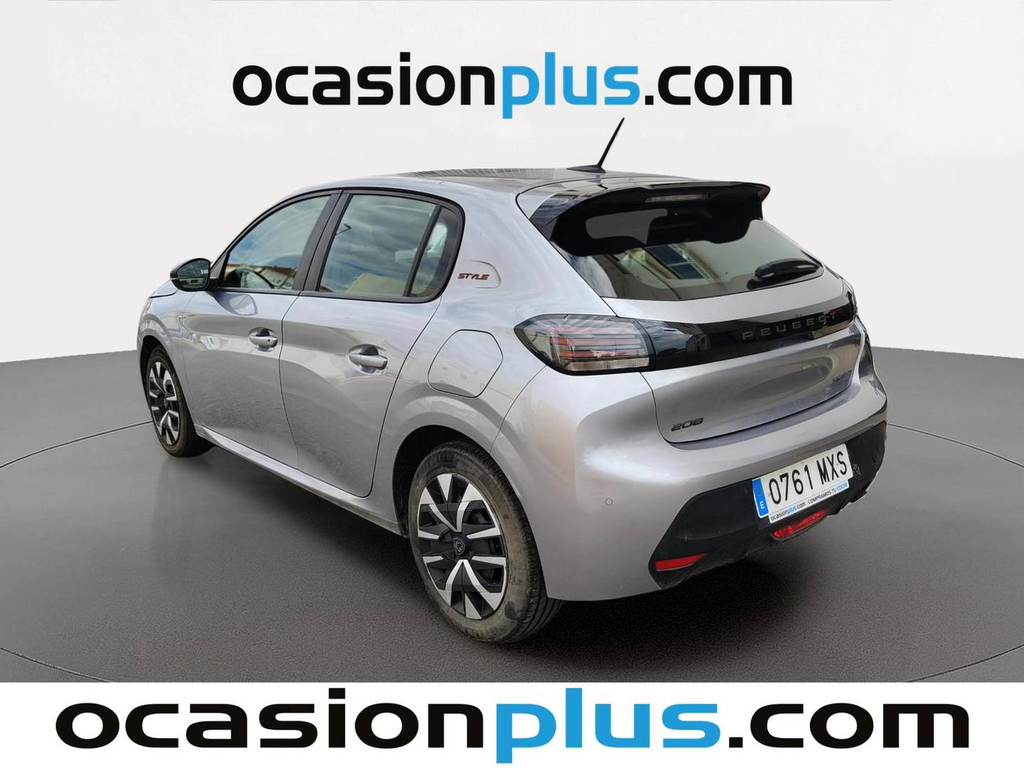 Foto trasera Peugeot 208 Peugeot 208 Style Hybrid 100 eDCS6 (100 CV) izquierda