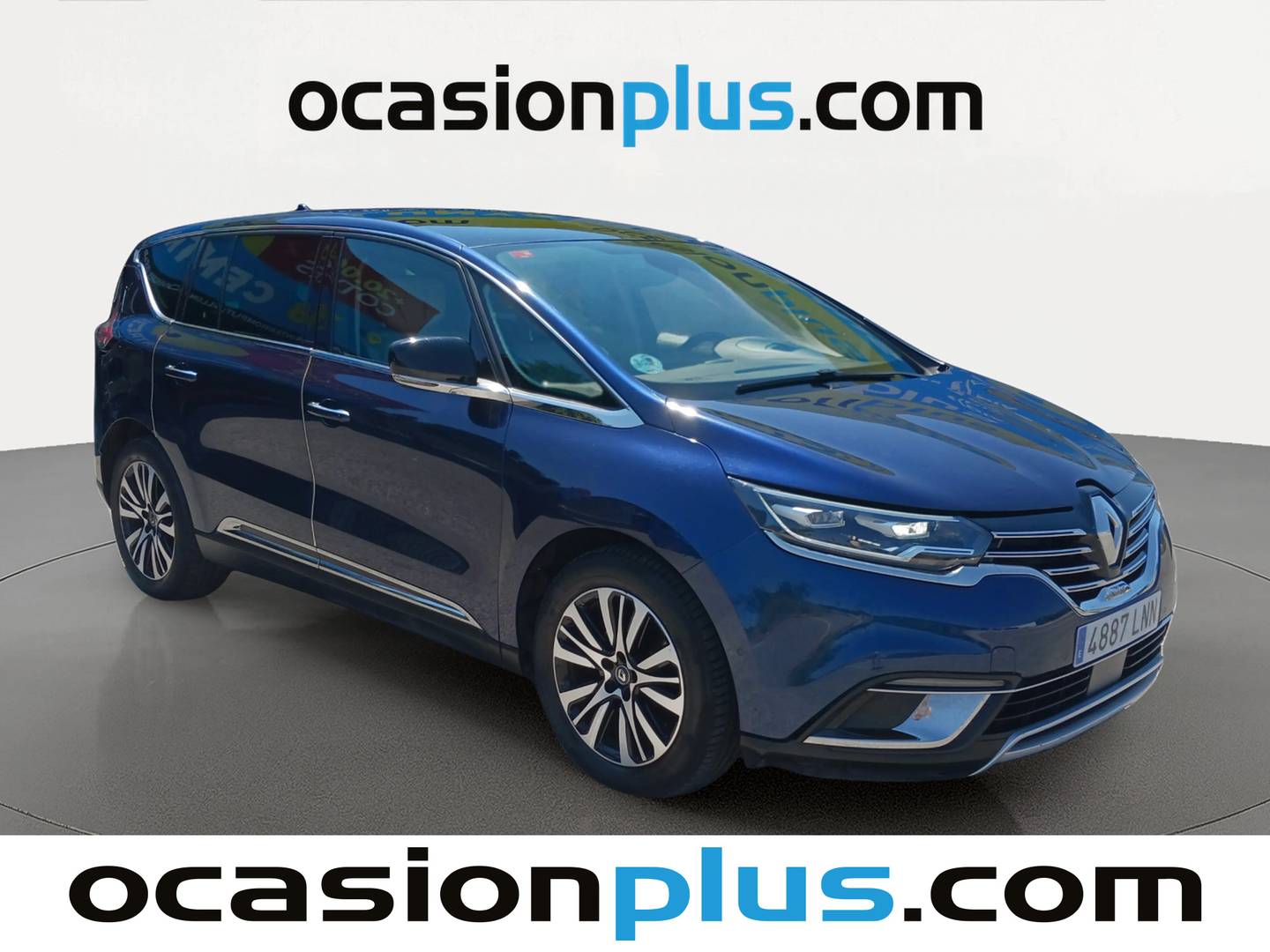 Foto delantera Renault Espace Renault Espace Initiale Paris Blue dCi (200 CV) EDC 7 Plazas derecha
