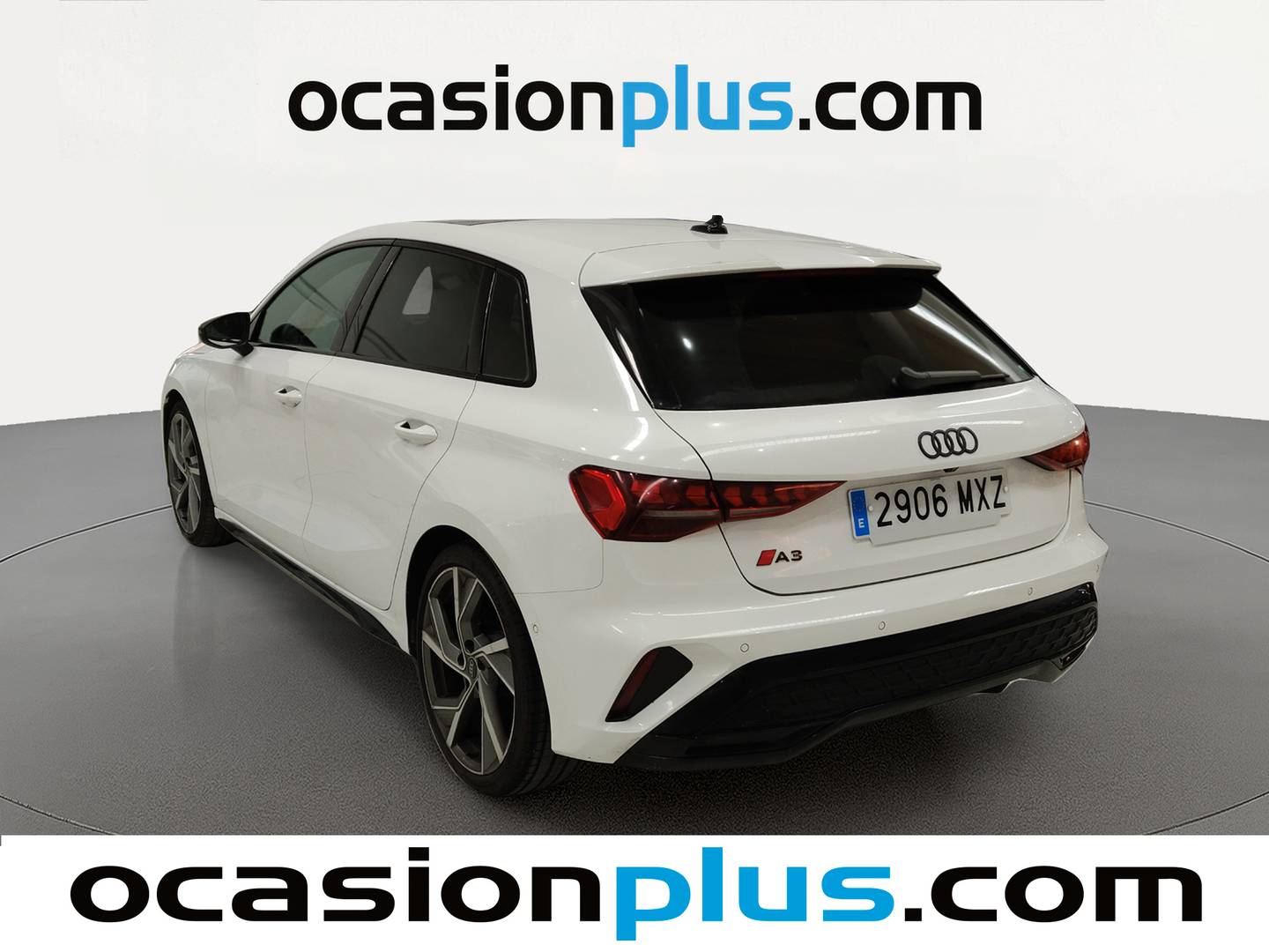 Foto trasera Audi A3 Audi A3 Sportback Black line edition 35 TDI(150 CV) S tronic izquierda