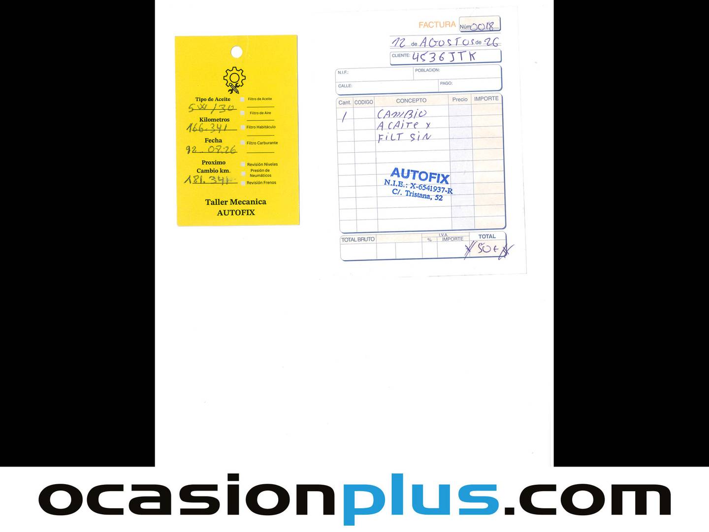 Foto del mantenimiento del Renault Clio Renault Clio 1.2 16v Authentique (75 CV)