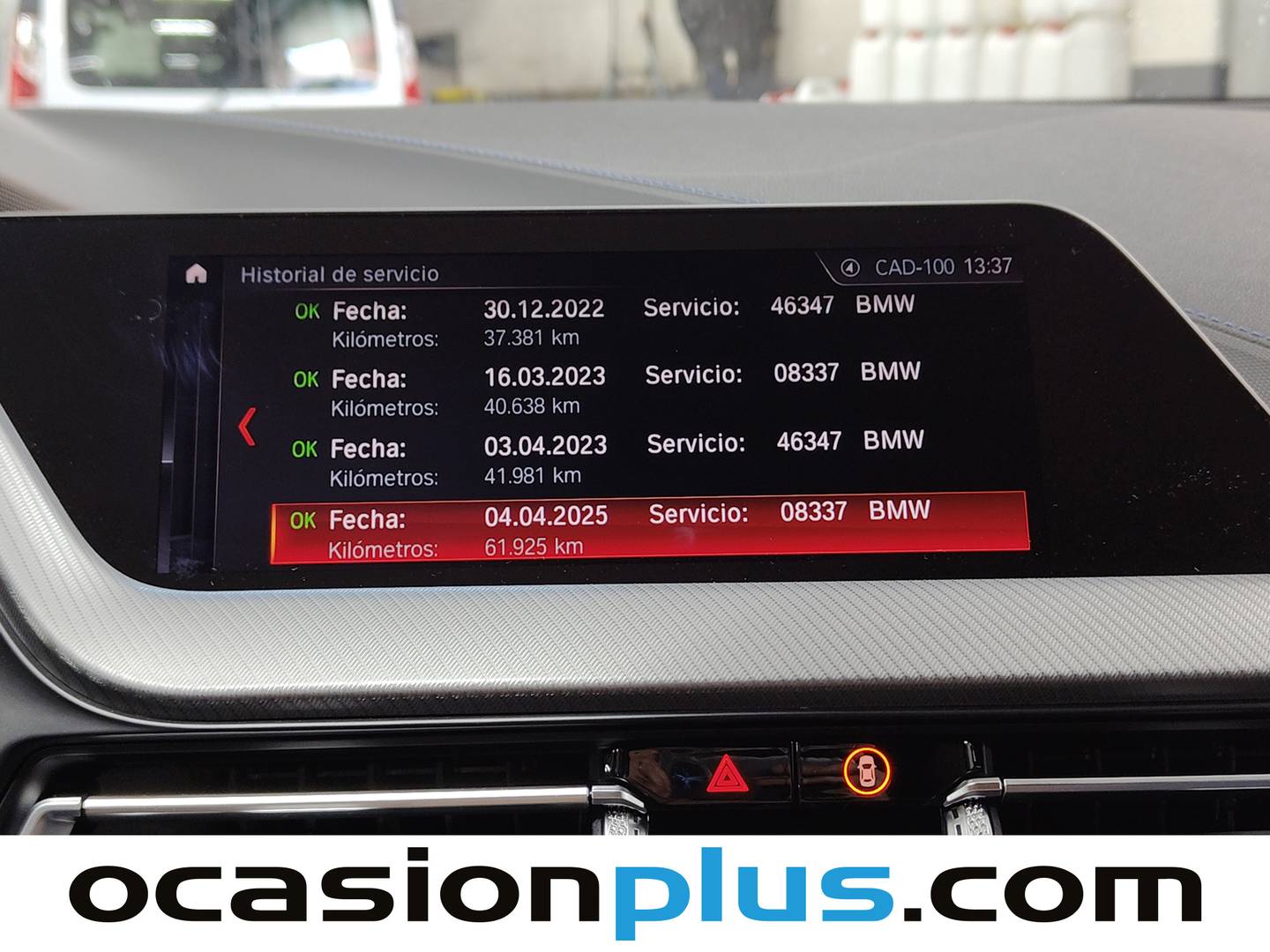 Foto del mantenimiento del BMW Serie 1 BMW Serie 1 118d (150 CV) Pack M