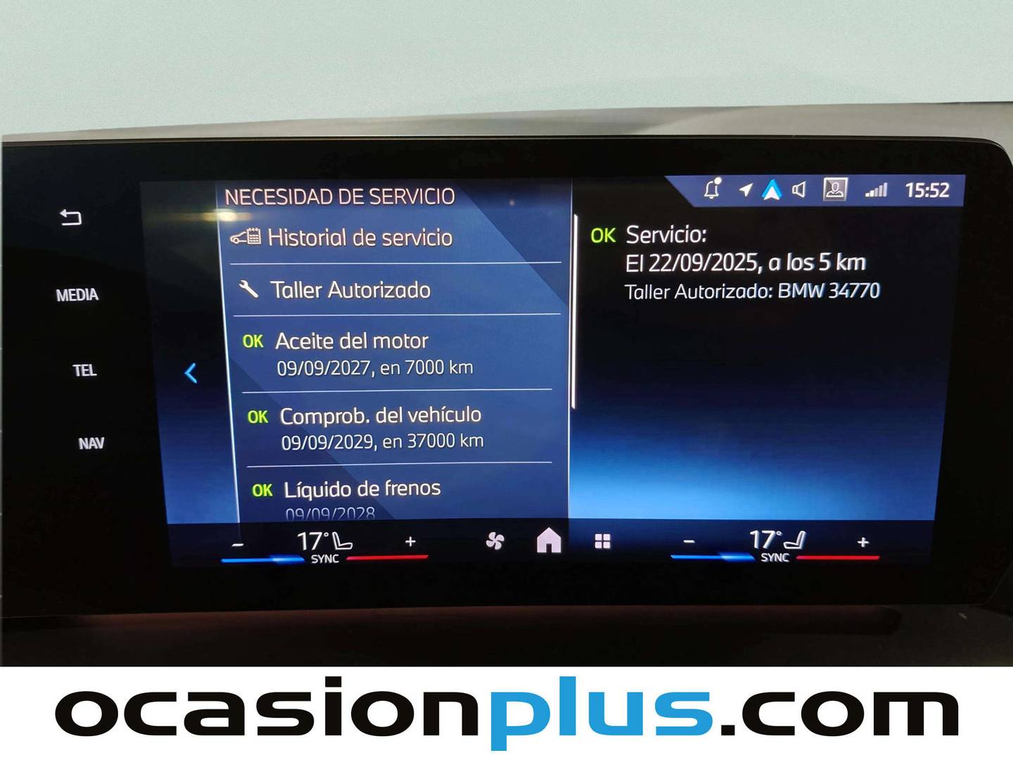Foto del mantenimiento del BMW Serie 1 BMW Serie 1 120d (163 CV)