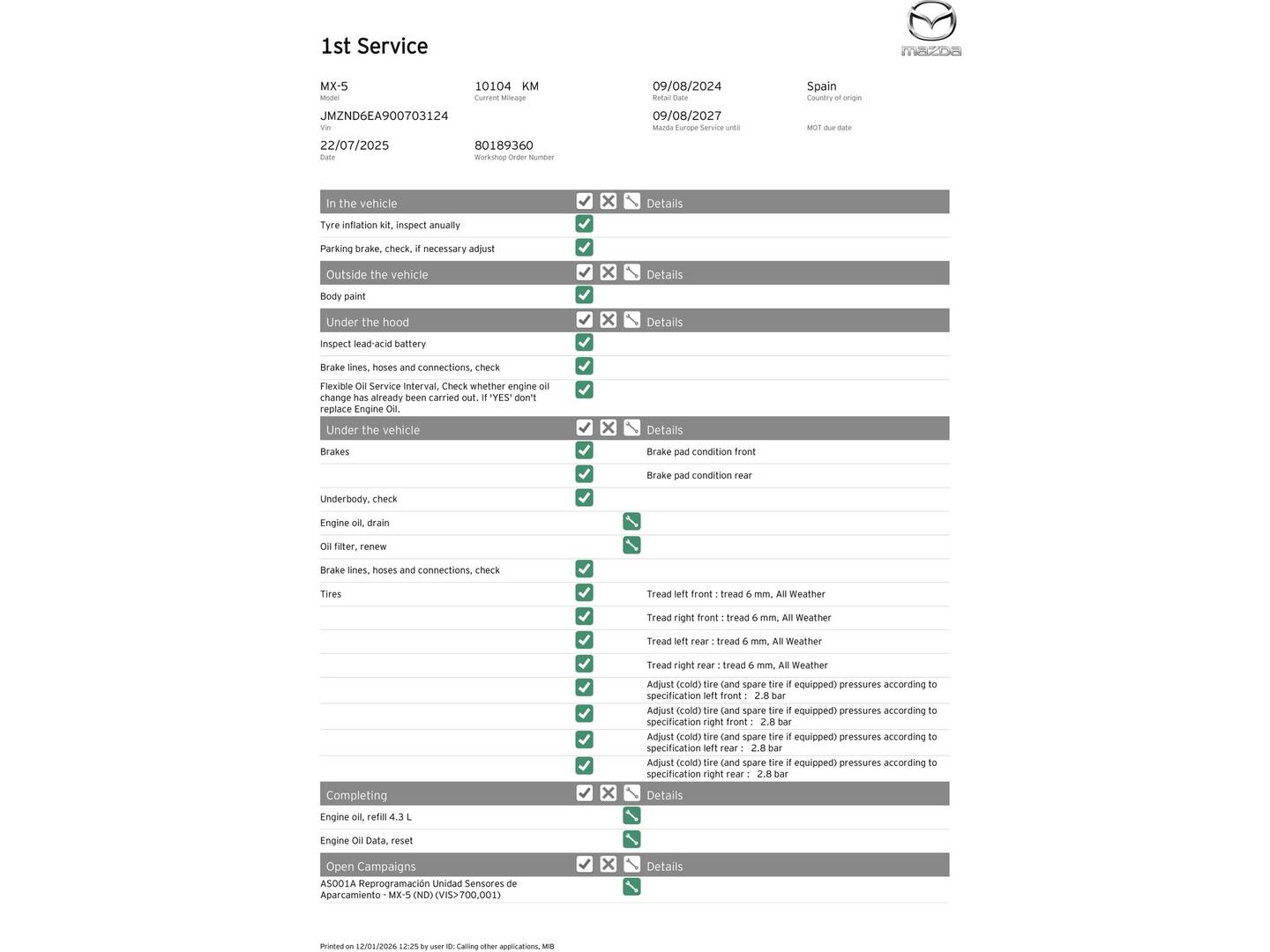 Foto Mazda MX-5 Mazda MX-5 1.5 SKYACTIV-G Prime-Line (132 CV)
