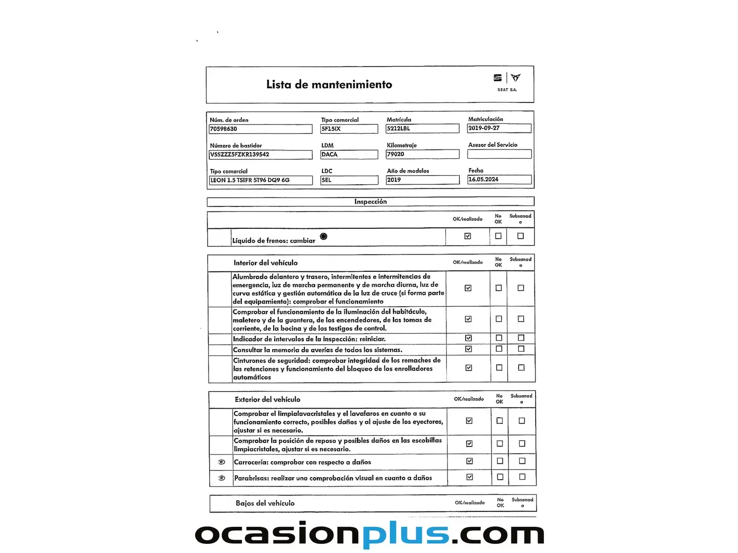 Foto Seat León SEAT León 1.5 TSI S&S FR Edition (130 CV)