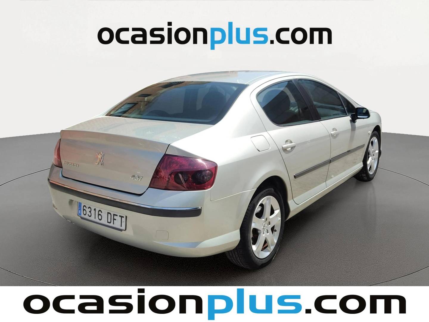 Foto trasera Peugeot 407 Peugeot 407 2.0 HDI ST Sport (136 CV) derecha