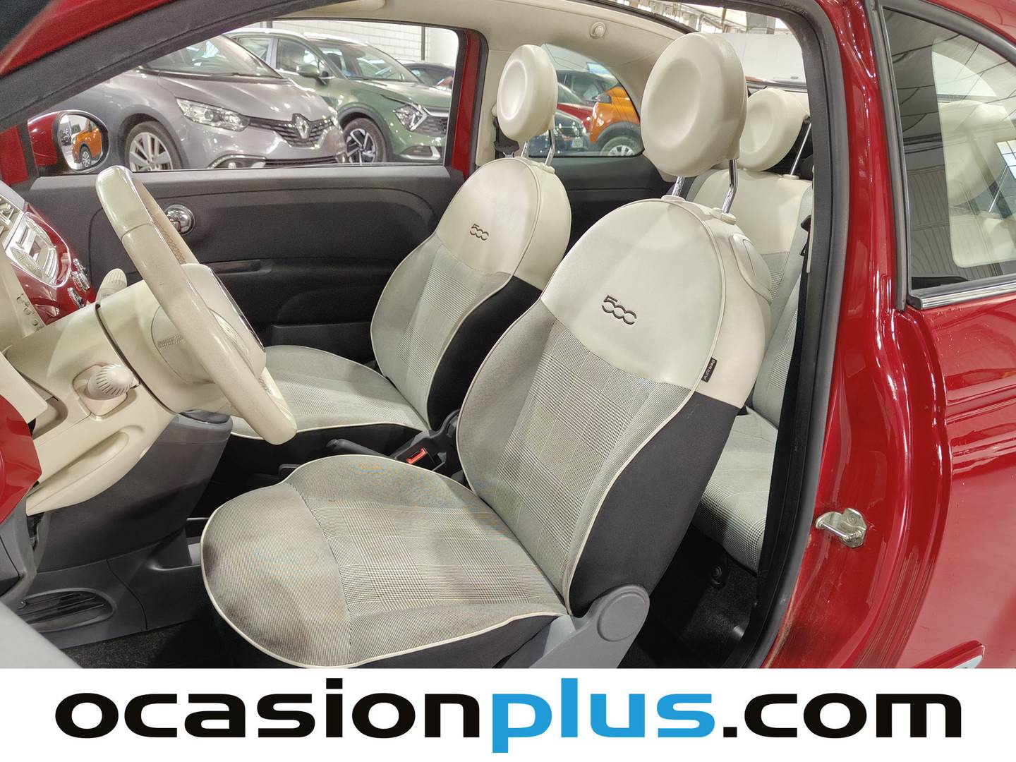 Foto asientos delanteros Fiat 500 Fiat 500C 1.2 8v Cabrio Lounge (69 CV)