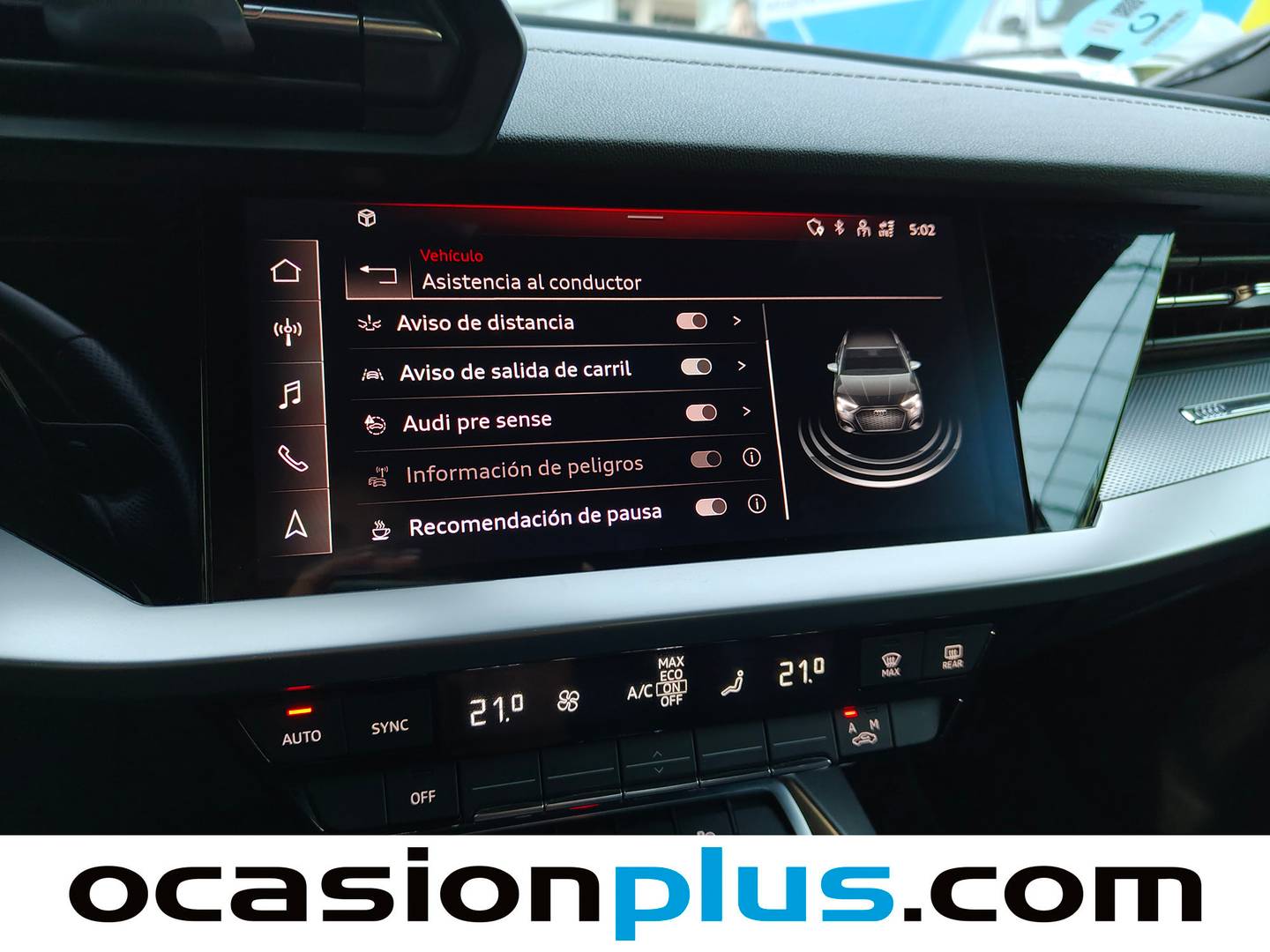 Paquetes del Audi A3 Audi A3 Sportback Genuine edition 30 TDI (116 CV) Pack S-Line
