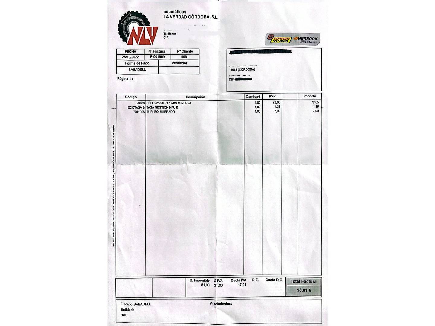 Foto del mantenimiento del BMW Serie 4 BMW Serie 4 418d Gran Coupe (150 CV) Pack M