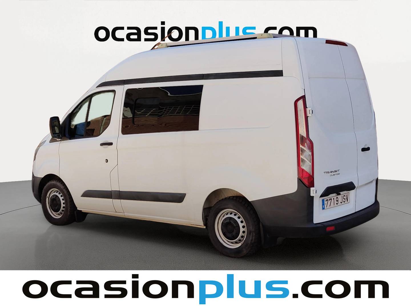 Foto trasera Ford Transit Custom Ford Transit Custom Furgon 2.2 TDCI 250 L1 Ambiente (100 CV) 3 Plazas CAMPER izquierda