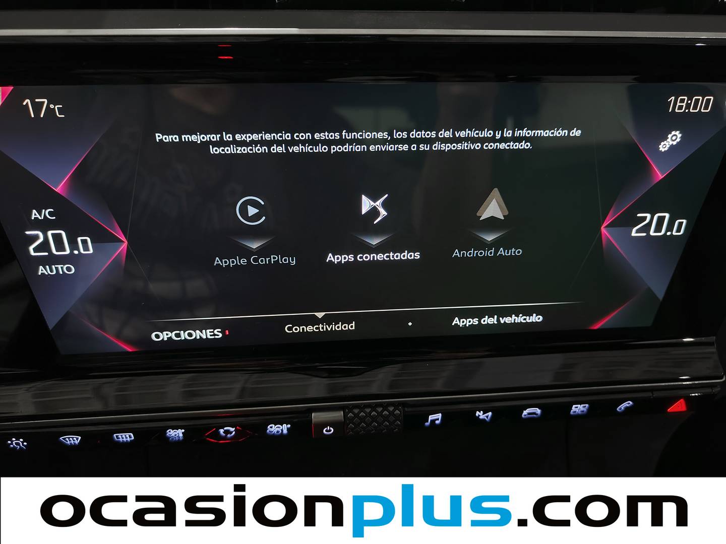 Extras y acabados del DS DS 7 Crossback DS DS7 Crossback BlueHDi 130 Performance Line+ AT (130 CV)