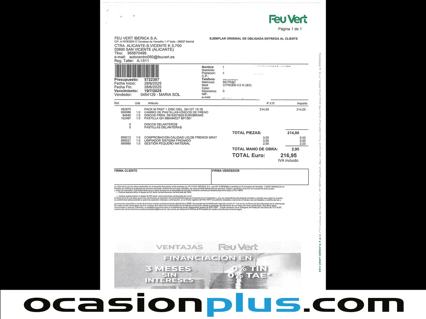 Foto Citroën C3 Citroen C3 BlueHDi 75 S&S Feel (75 CV)