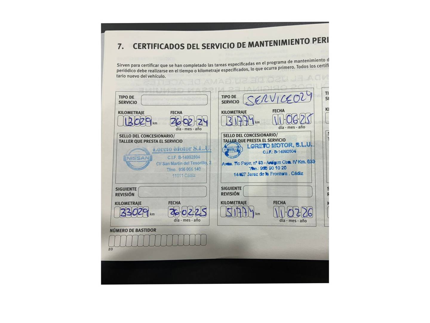 Foto del mantenimiento del Nissan Micra Nissan Micra IG-T 92 Acenta Sprint (92 CV)