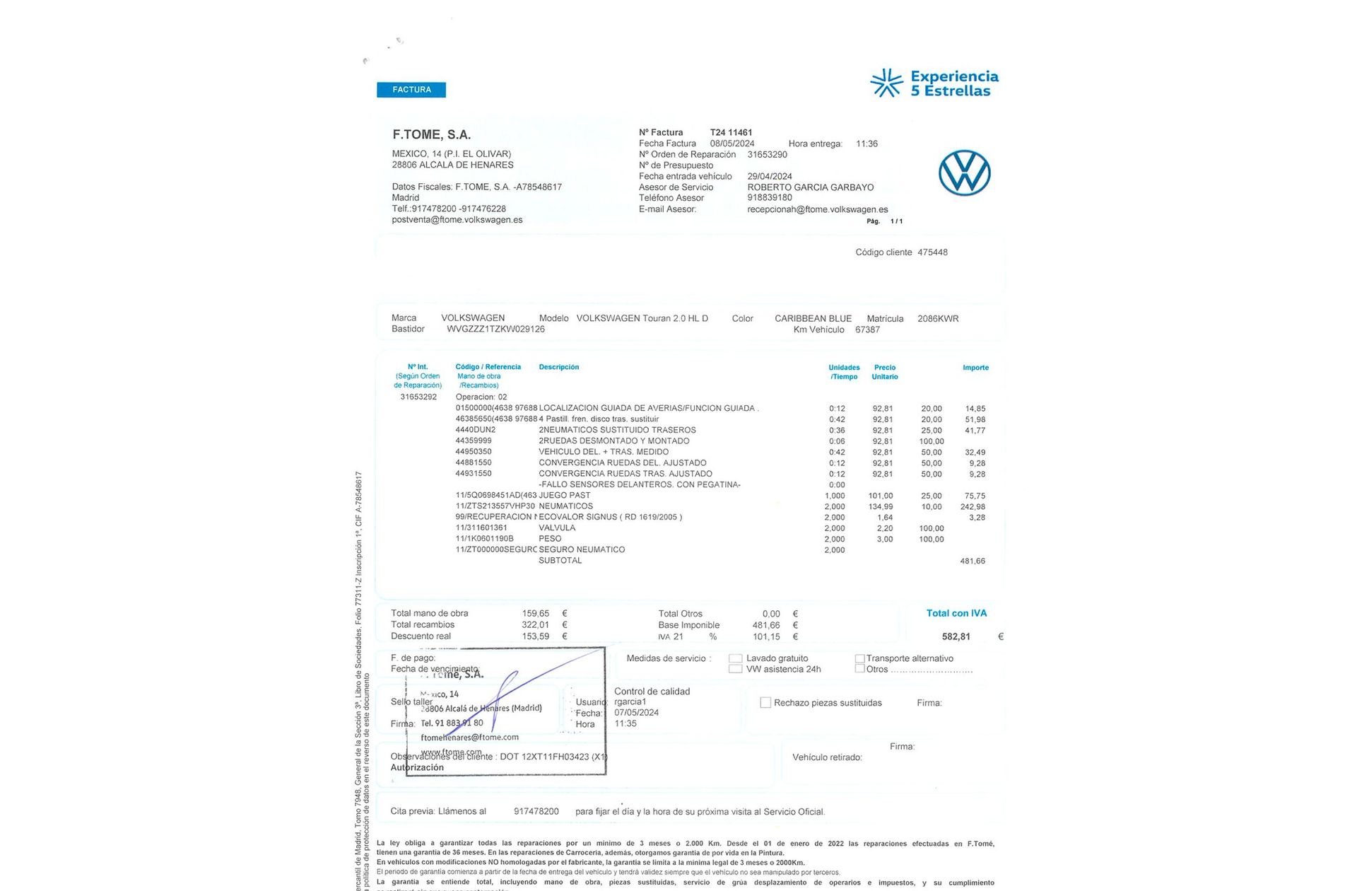 Volkswagen Touran Sport 2.0 TDI DSG R-Line - foto 28