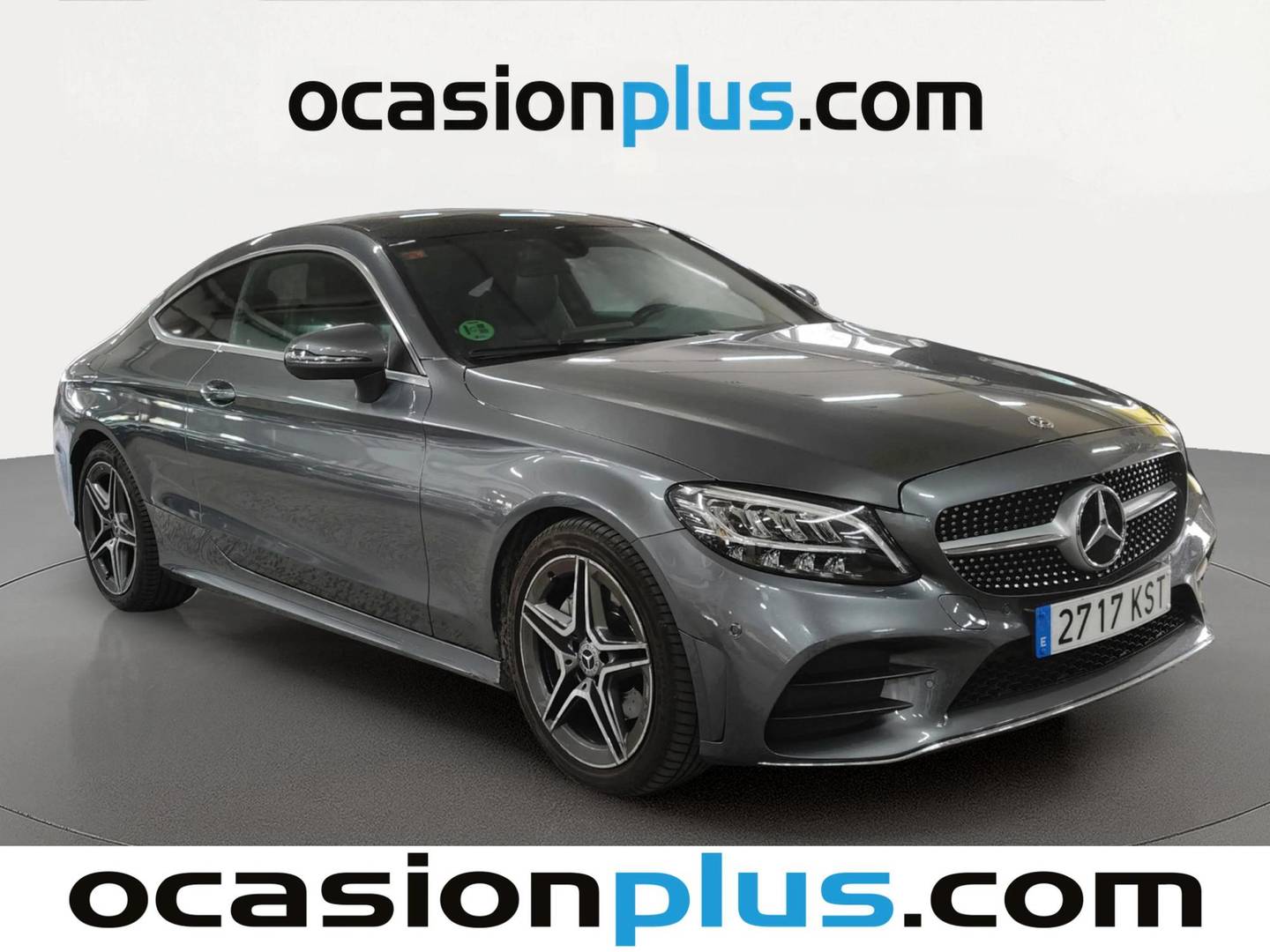 Foto delantera Mercedes Clase C Mercedes Clase C Coupe 220 d (194 CV) Pack AMG izquierda