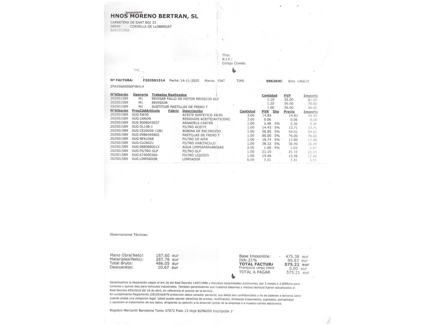 Foto Fiat Tipo Fiat Tipo SW SW 1.4 16v Lounge (95 CV)