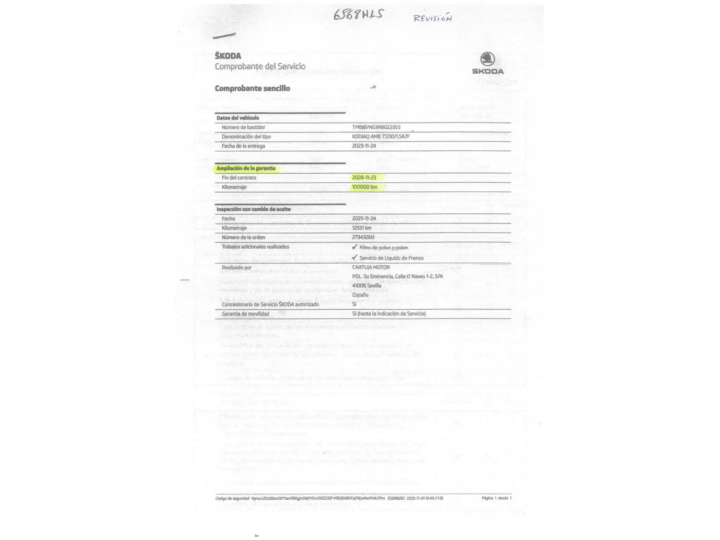 Foto Skoda Kodiaq Skoda Kodiaq 1.5 TSI Ambition 4x2 DSG (150 CV) 7 Plazas