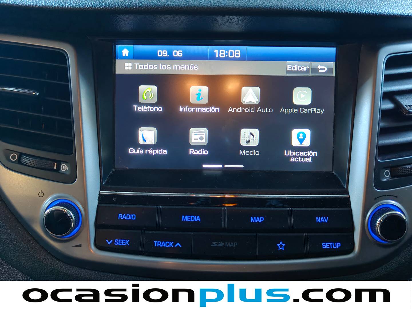Equipamiento del Hyundai Tucson Hyundai Tucson 1.6 GDI BlueDrive Link 4x2 (131 CV)