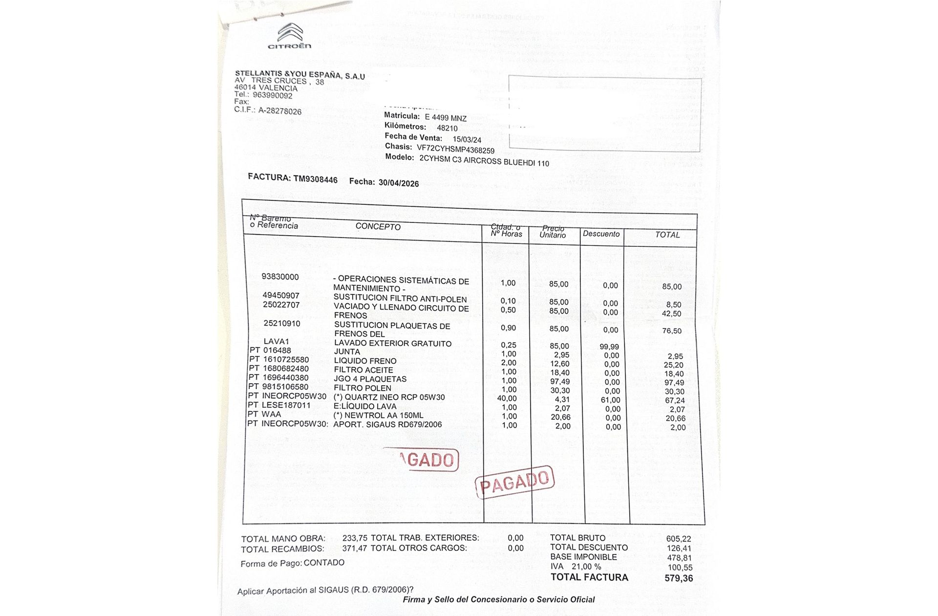Citroën C3 Aircross BlueHDi 110 You! - foto 17