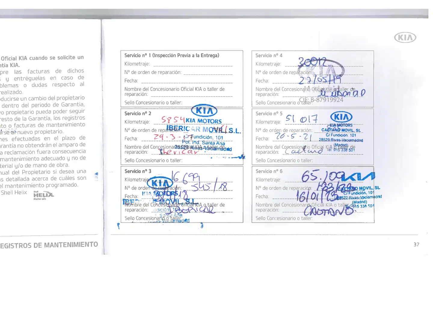 Foto KIA ProCeed Kia ProCeed 1.0 T-GDi GT Line Eco-Dynamics (120 CV)