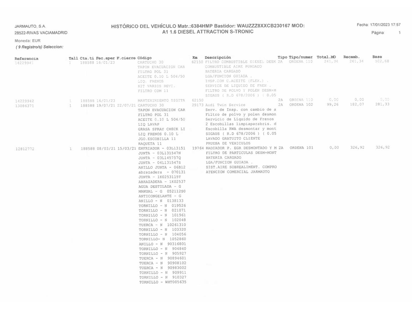 Foto Audi A1 Audi A1 Attraction 1.6 TDI (90 CV) S tronic