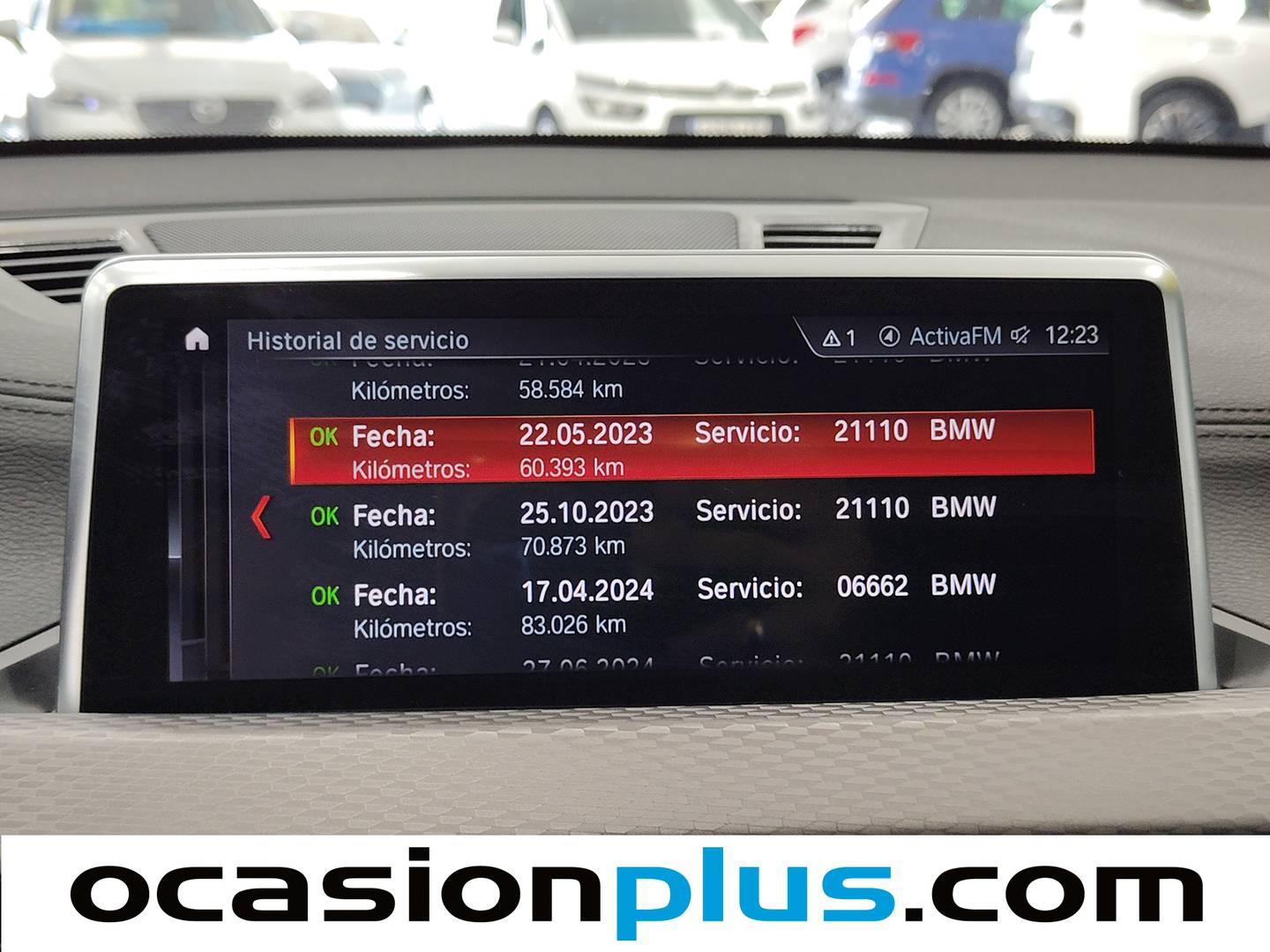 Foto del mantenimiento del BMW X2 BMW X2 sDrive18d (150 CV) Pack M