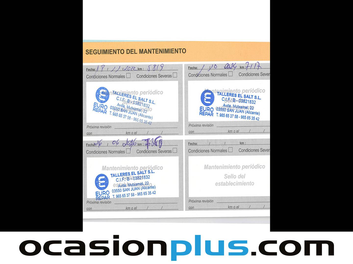 Foto del mantenimiento del Citroën C3 Citroën C3 PureTech 68 Live (68 CV)
