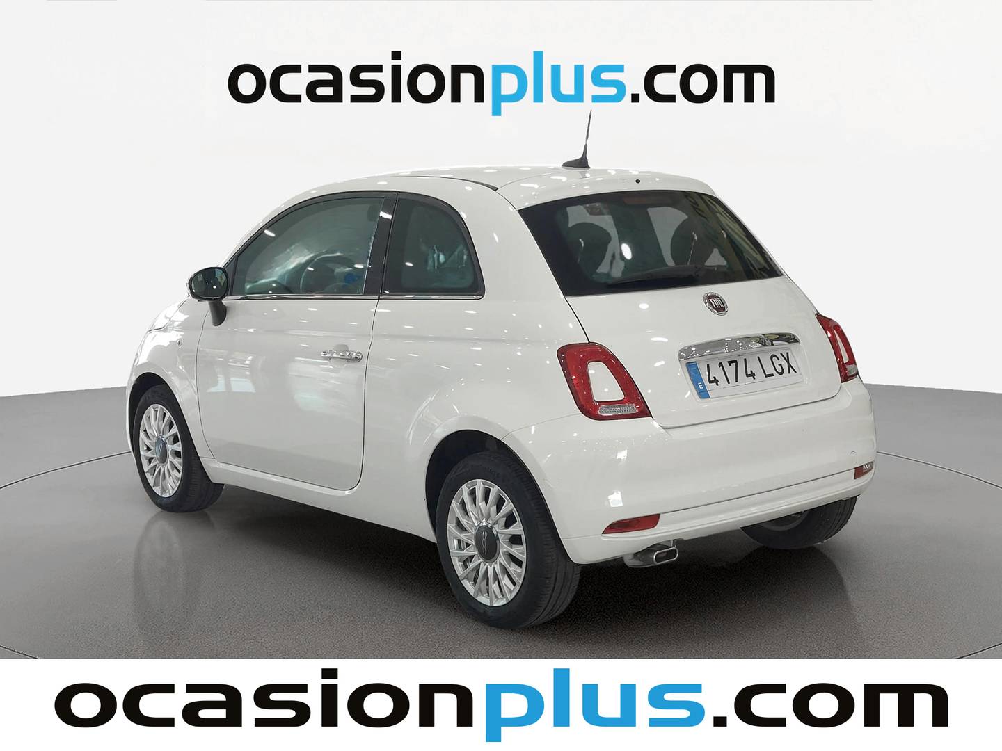 Foto trasera Fiat 500 Fiat 500 1.2 8v Lounge (69 CV) izquierda