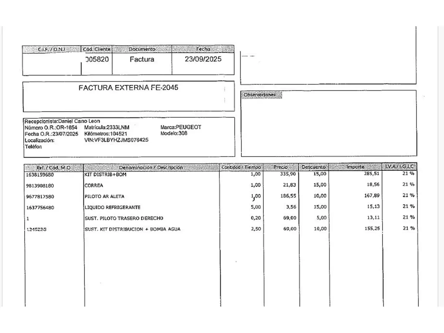 Foto Peugeot 308 Peugeot 308 Active Pack BlueHDi S&S (130 CV)