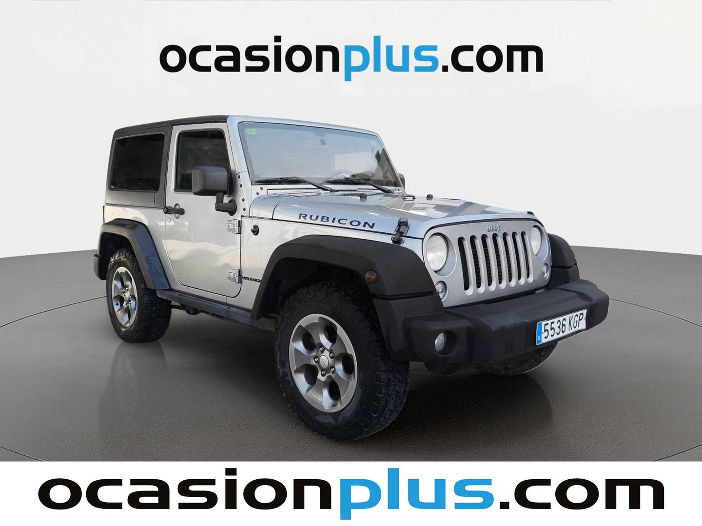 Foto delantera Jeep Wrangler Jeep Wrangler 2.8 CRD Rubicon Auto (200 CV) derecha