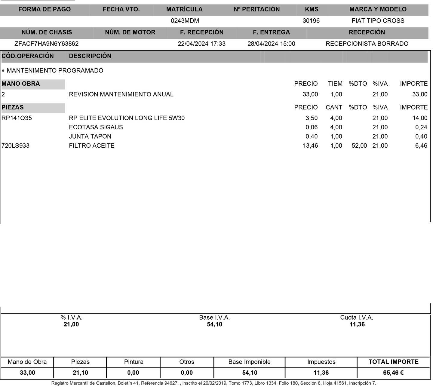 Foto Fiat Tipo Fiat Tipo 1.5 Hybrid Cross DCT (130 CV)