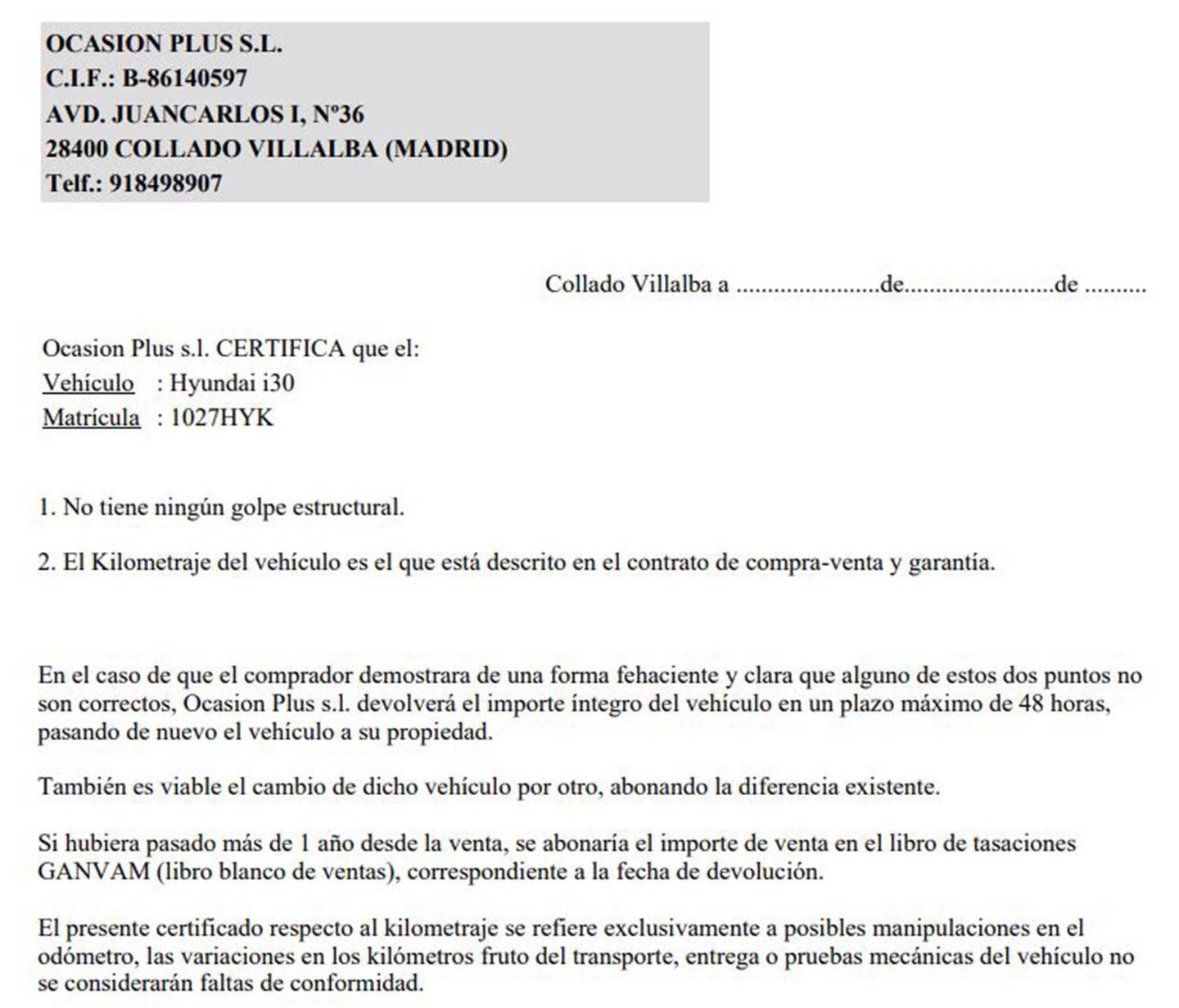 Foto Hyundai i30 Hyundai i30 1.4 Go ! (100 CV)