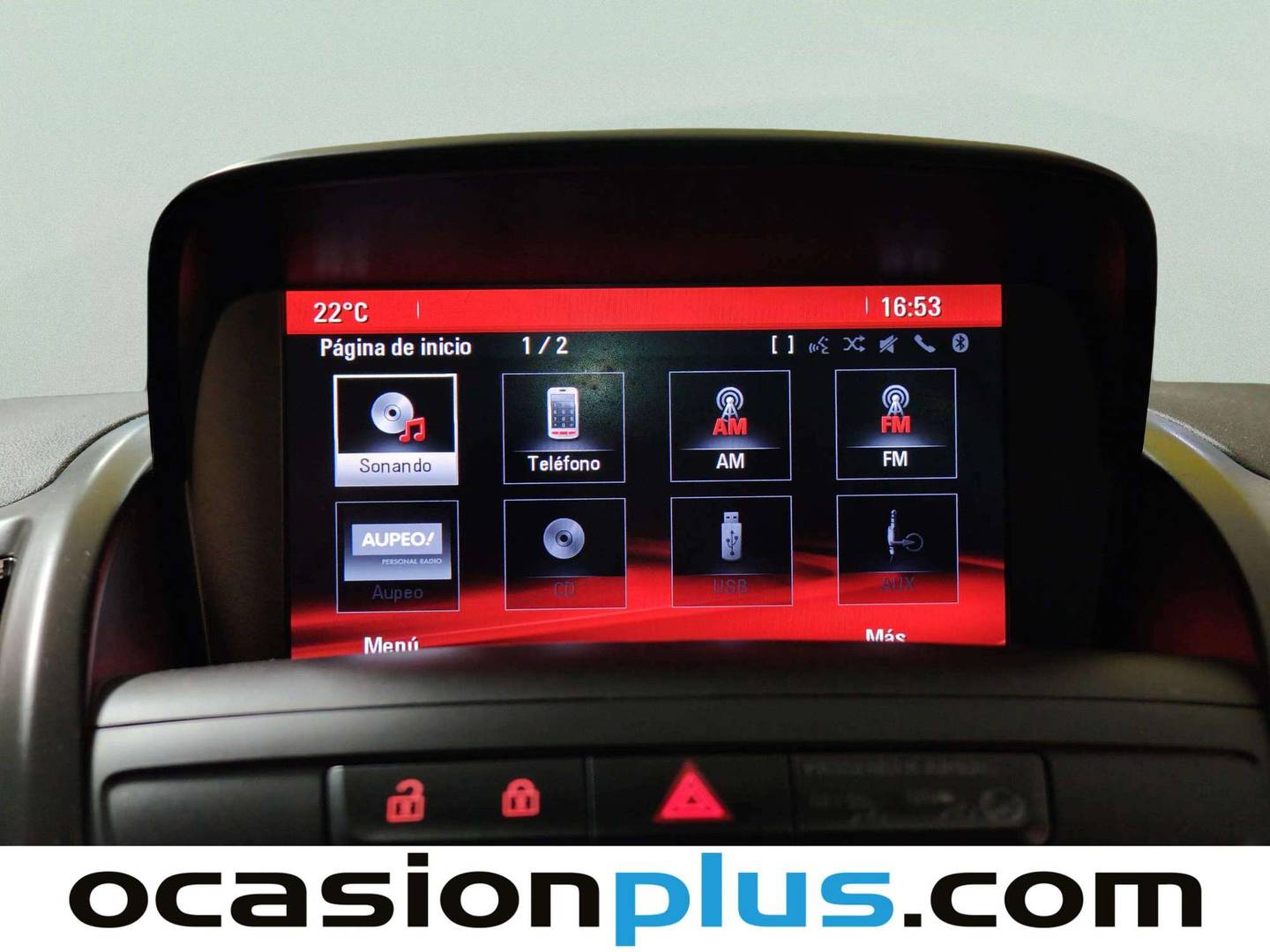 Equipamiento del Opel Zafira Tourer Opel Zafira Tourer 1.6 CDTi S&S Expression 7 Plazas (120 CV)