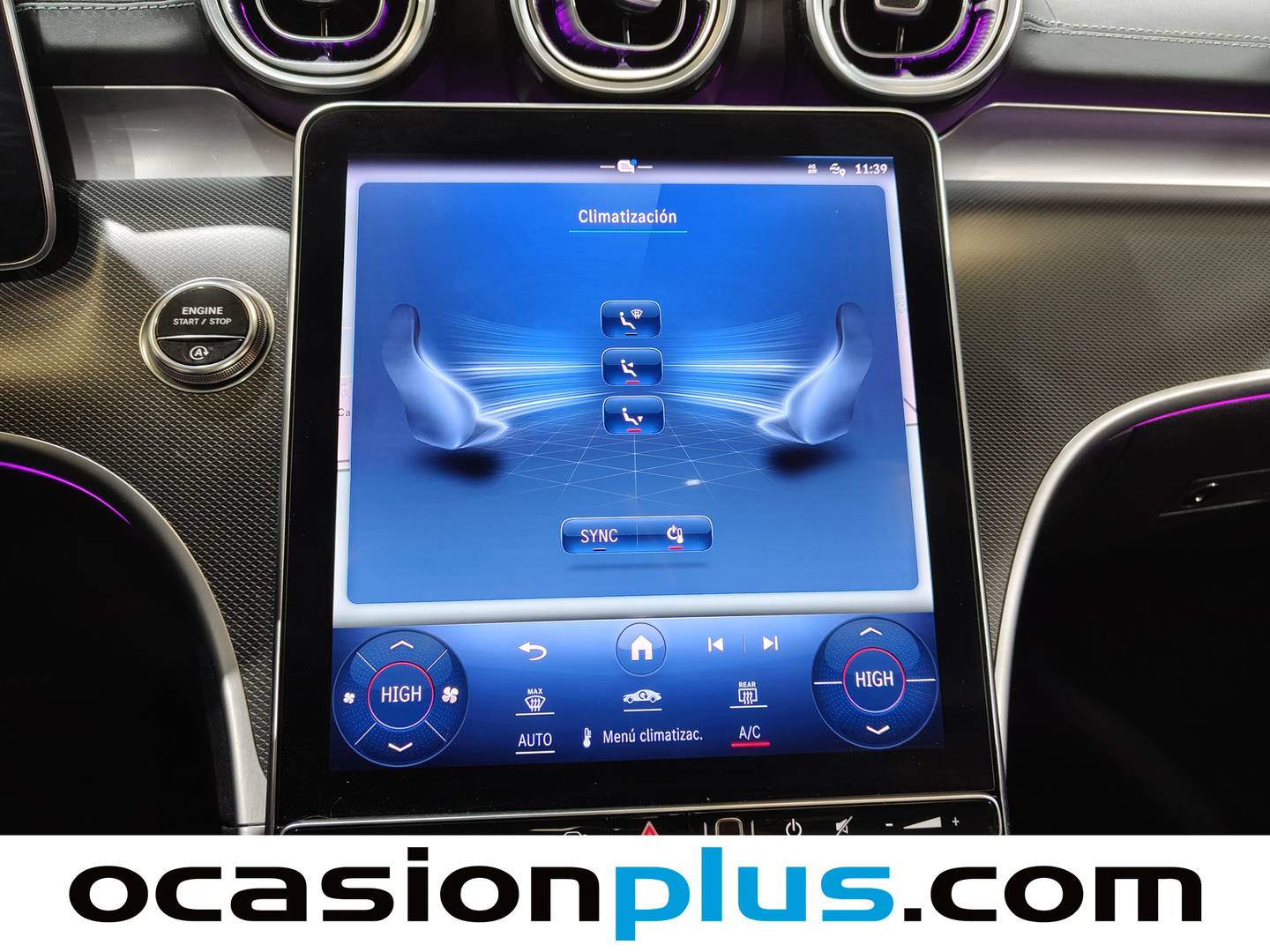 Foto Mercedes Clase C Mercedes-Benz Clase C C 200 (204 CV) Pack AMG